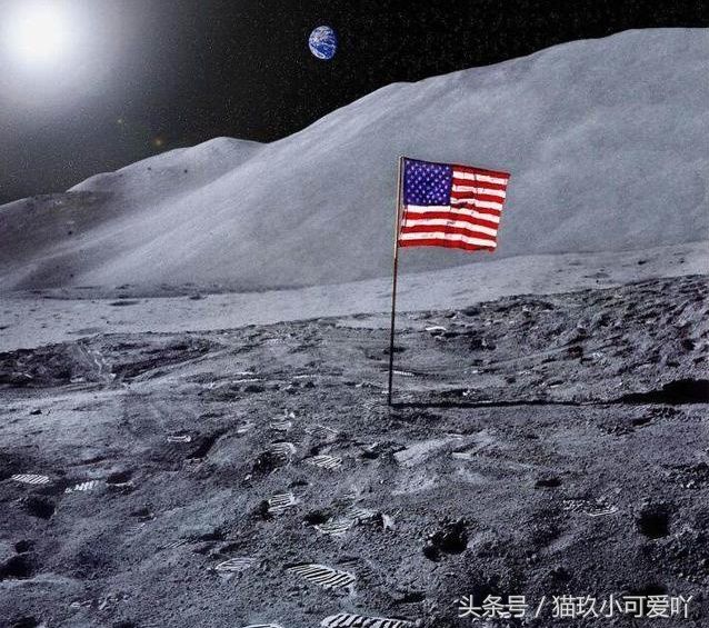 1969年被宇航员插在月球上的美国国旗,现在怎