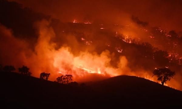 澳大利亚大火地球图片