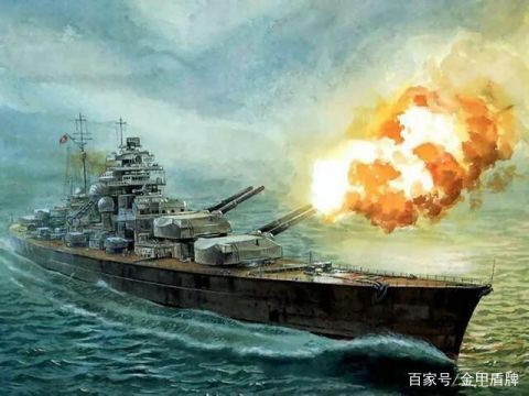 吨位堪比航母!二战战列舰吨位竟如此庞大,可惜