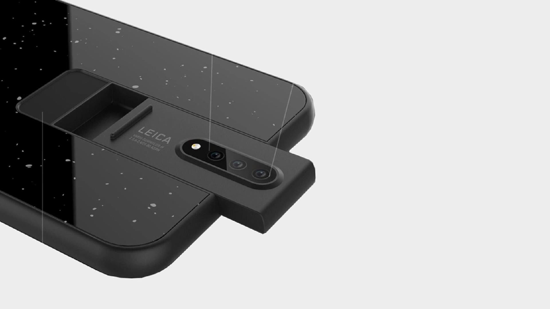 华为P30概念美图:砍掉刘海屏 前后五颗镜头可