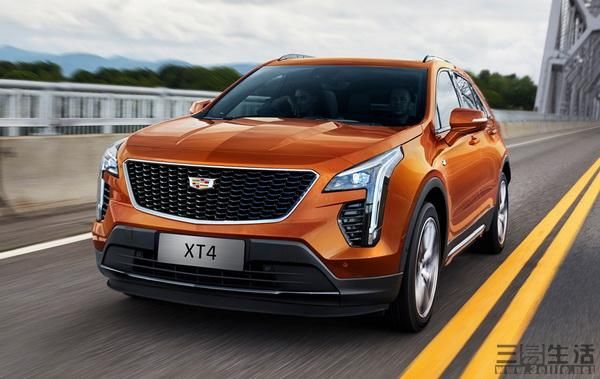 搭载2.0T+9AT 凯迪拉克发布国产XT4车型官图