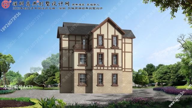 在农村能建这样三层别墅最新款式包你永不比别人落后