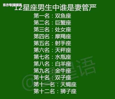 十二星座女生都喜欢背什么样的包包? 12星座男生中谁是妻管严