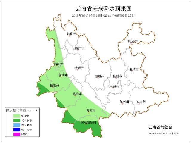 今明两天我省大部有降雨 后天中东部地区降雨将趋于结束