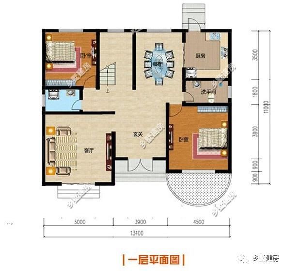 在农村自建别墅成潮流!给你推荐三款简单舒适农村自建房!