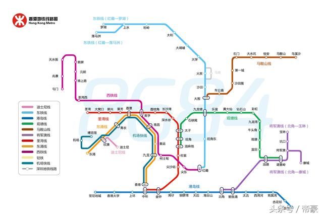 香港尖沙咀-维多利亚港-海港城