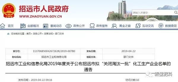 附名单!山东省近200家化工企业将被关闭淘汰