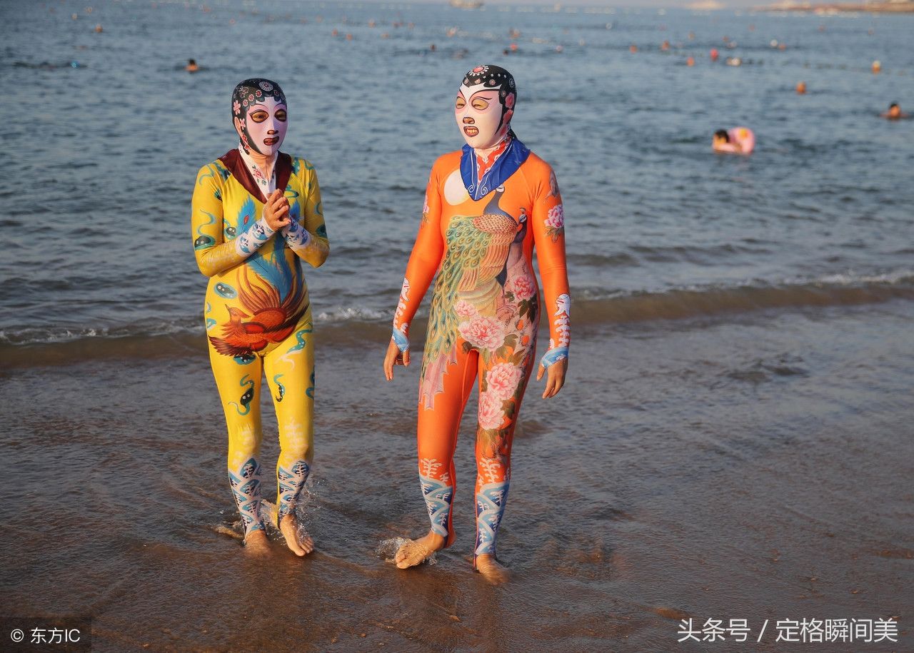 青岛大妈发明 脸基尼升级第7代 防晒防叮咬 款式新颖老少皆宜