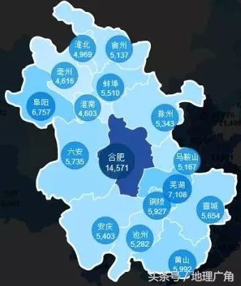 全国各省市房价地图