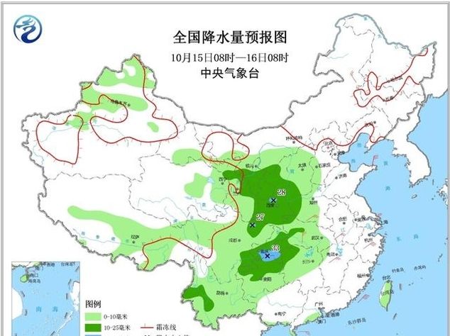 全国的气象预报