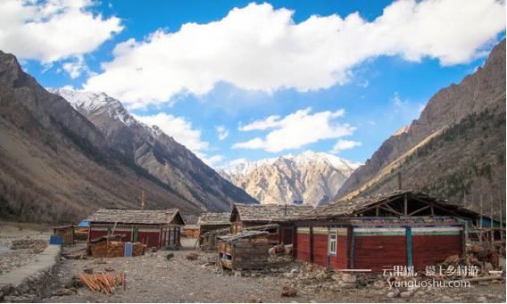 西藏波密县玉普乡的米堆村，绝美世外桃源