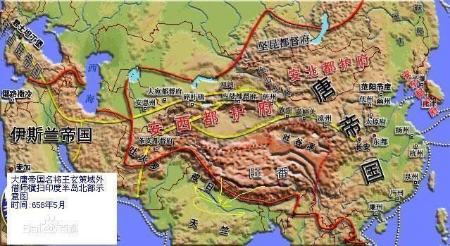 唐朝王玄策借兵一人灭印度！打的印度丧胆