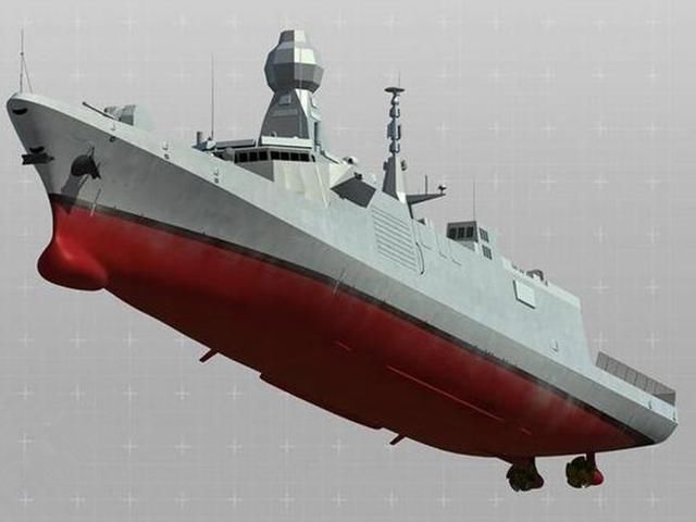 全电推进32垂发 054B护卫舰最新CG照_【今日爆点】