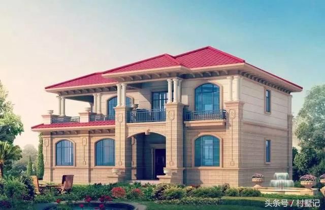 8款二层农村别墅，真的很漂亮，最重要的是还不贵！