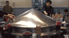 对秀恩爱的就要这么干,哈哈哈哈干得漂亮!