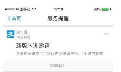 网友集体炸锅!支付宝iOS内测版曝光,支持iPho