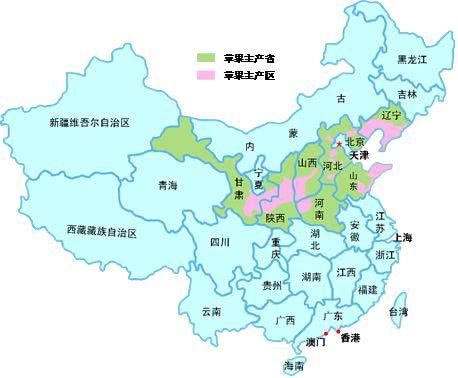好吃的苹果主产区分布特点