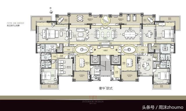 两套打通户型16个方案