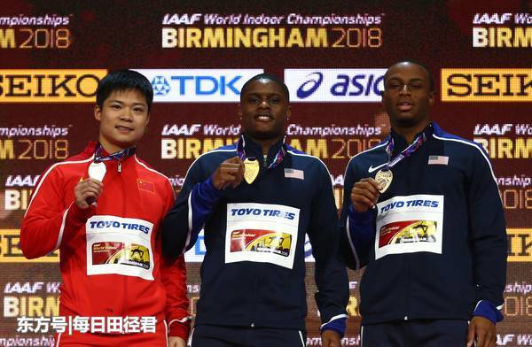最新短跑世界排名:苏炳添百米第三 日本选手2