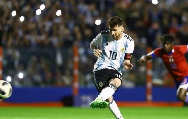 阿根廷大胜海地,两小将帮梅西上演帽戏!最震撼