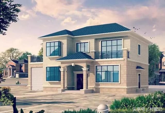 8款二层农村别墅，真的很漂亮，最重要的是还不贵！