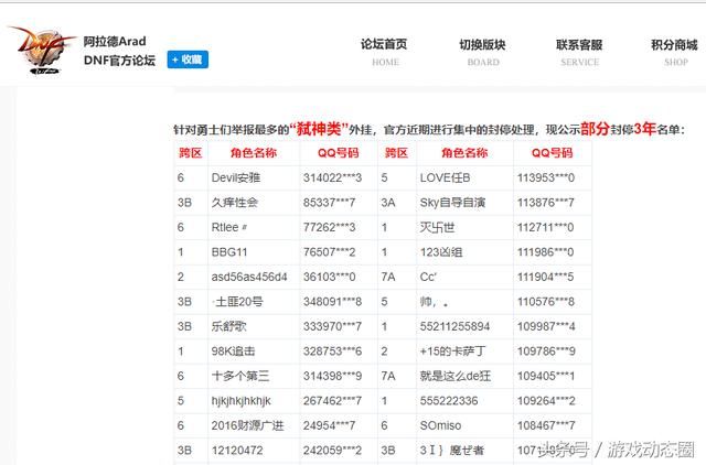 DNF官方再次打击工作室外挂,停封近千个账号