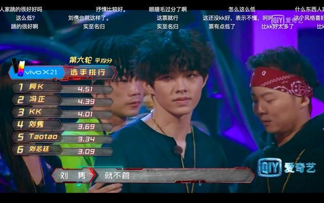 《热血街舞团》昂昂第一燃爆全场,KK排名第四