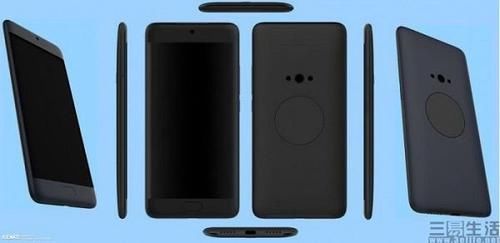 独特背部副屏 魅蓝 X2 申请外观设计专利