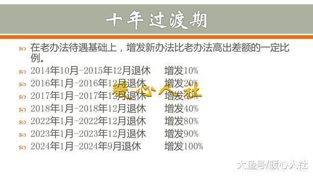 2018年退休为什么工资和级别要按2014年算？