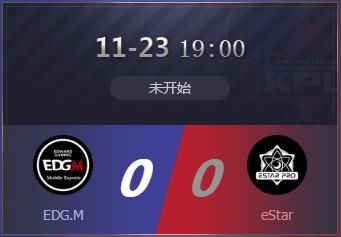 KPL败者组第一轮前瞻:EDGM大战eStar 伪装初