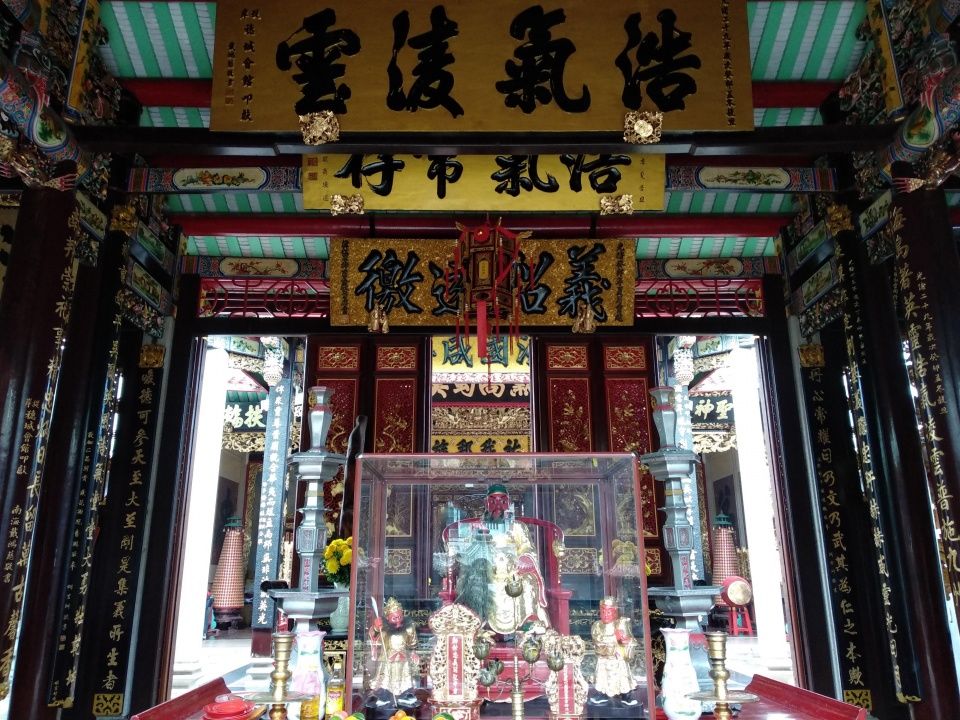 胡志明一座257年的中华天后庙，被评为越南国家级历史文化古迹