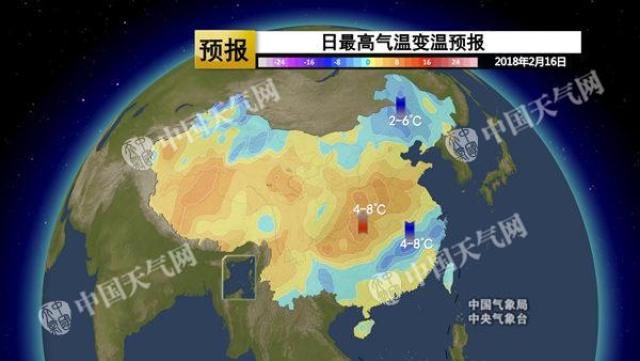 全国大部地区初一晴朗升温 初二起降温降水来袭