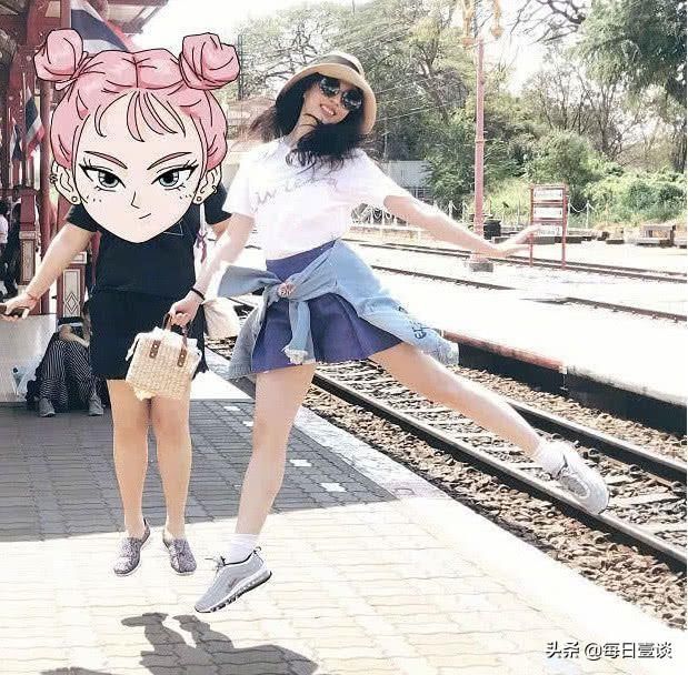 刘亦菲去泰国玩,没用美颜的她暴露力量真实身