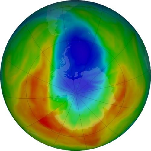 臭氧洞为什么就在南极