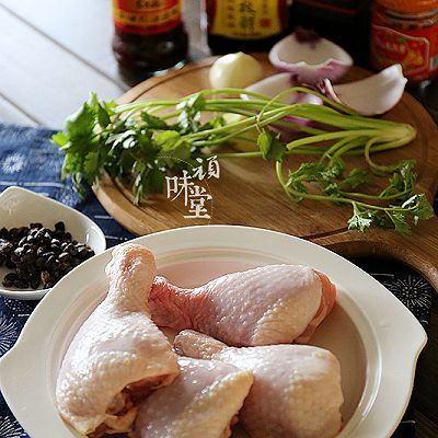 野山椒豆豉蒸鸡腿