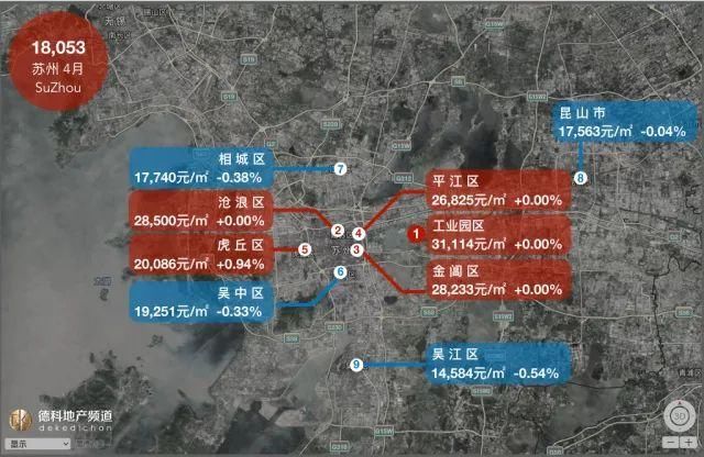 最新！5月18座热门城市房价地图公布！武汉房价又涨了