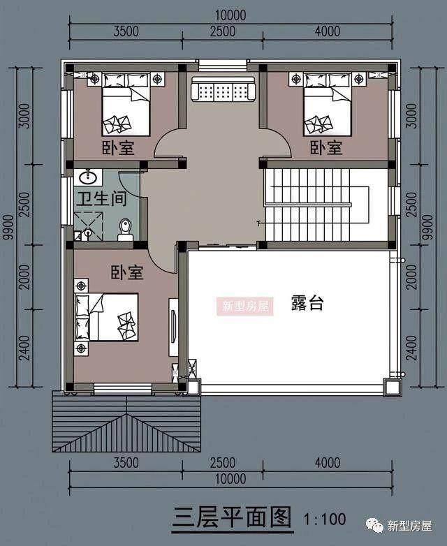 农村自建别墅最佳户型前5名，第3套造价只要28万，你中意哪一套?