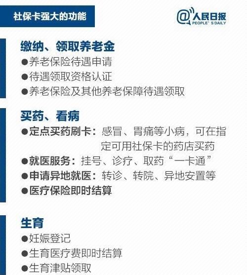 社保卡竟然有这么用处，不知道你就亏大了！