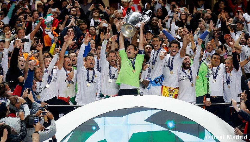 皇家马德里十二次欧冠历史战绩全纪录