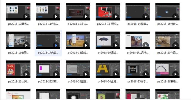 Adobe Photoshop CC2018 最新全套视频教程
