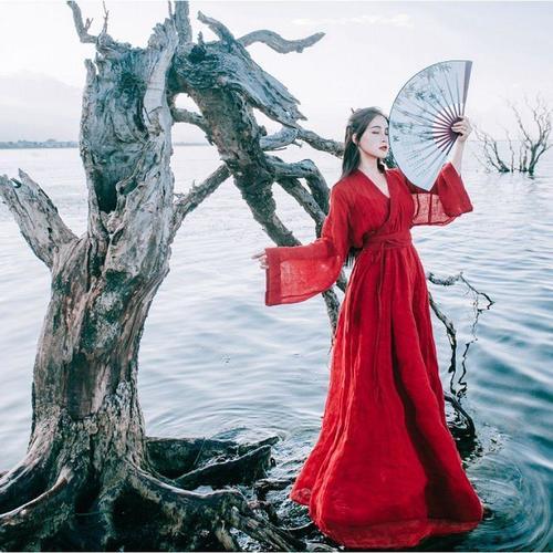 女童中国风汉服穿搭,小女孩汉服 中国风
