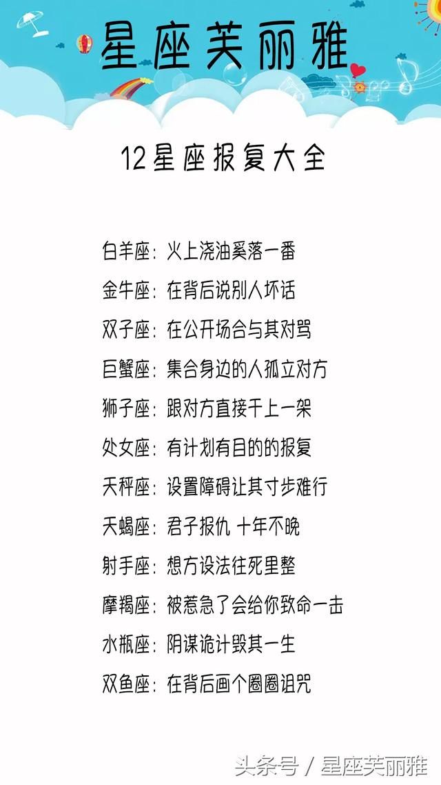 12星座谁最自作多情？有什么潜质？会如何报复？