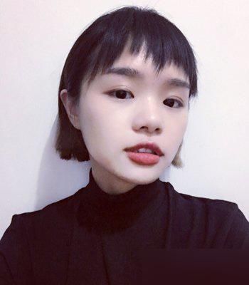 12款圆脸女生时尚刘海发型,其中狗啃式刘海正流行!