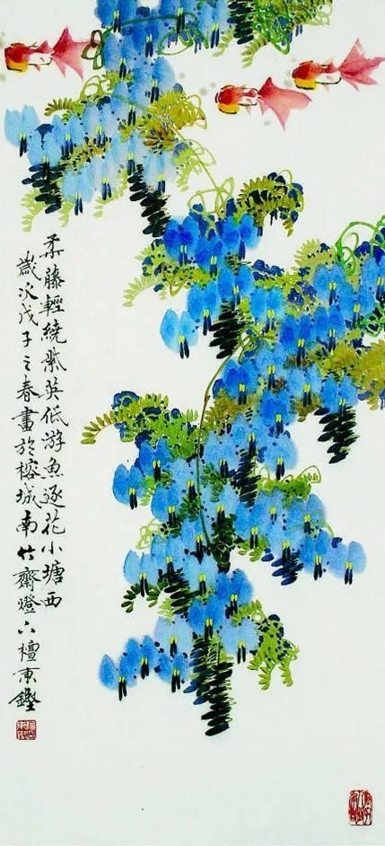 檀东铿｜工笔花鸟画赏析