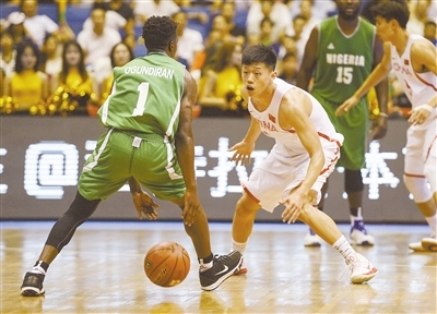 中国国奥男篮 冠军赛开门红 胜尼日利亚国家队