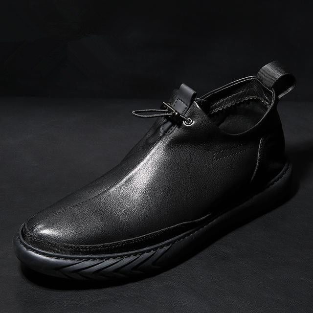 2018新款男休闲皮鞋,皮鞋中的NO1!哑光皮面、