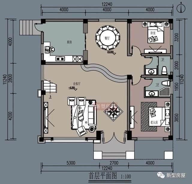 农村自建别墅最佳户型前5名，第3套造价只要28万，你中意哪一套?