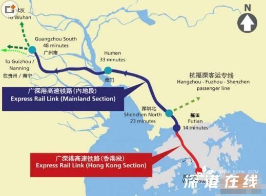 广深港高铁时速可达350公里！广深港高铁全线开通时间一览