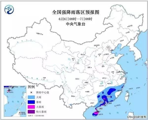 4号台风6点25分登陆了!强降雨还将持续，或出现双台风效应 !附动