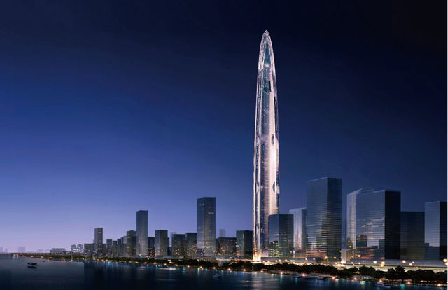 2018世界10大摩天大楼排名,最高已超过千米,中